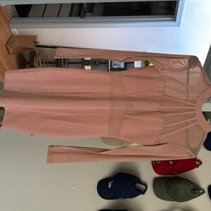 Pink night out dress